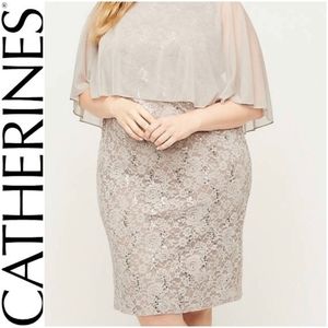 Plus-sized Cocktail Celebration Evening Dress 28W